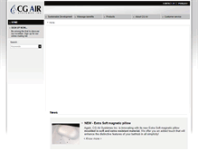 Tablet Screenshot of cgair.com